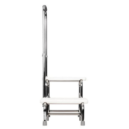 Two Step Stool with Handrail