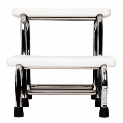 Two Step Stool with Handrail