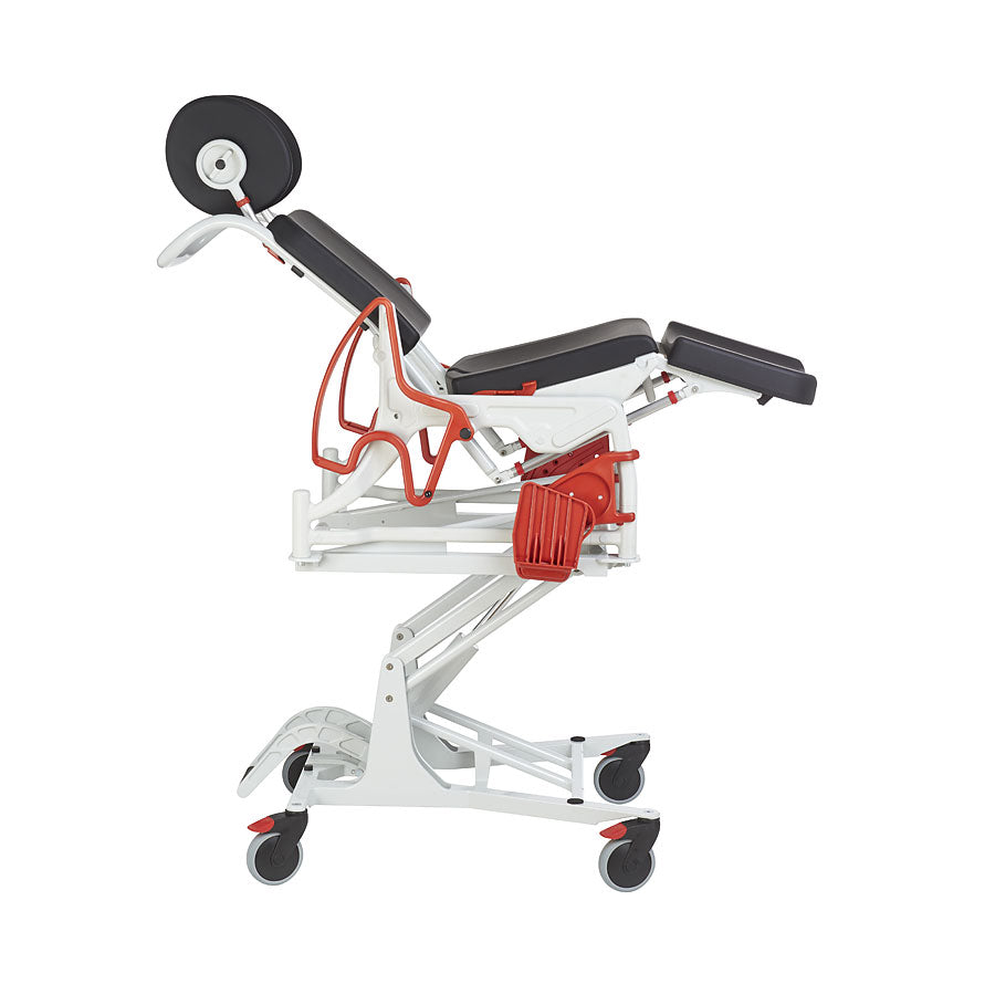 Rebotec Phoenix Multi - Tilt-in-Place and Pneumatic Lift Commode Shower Chair