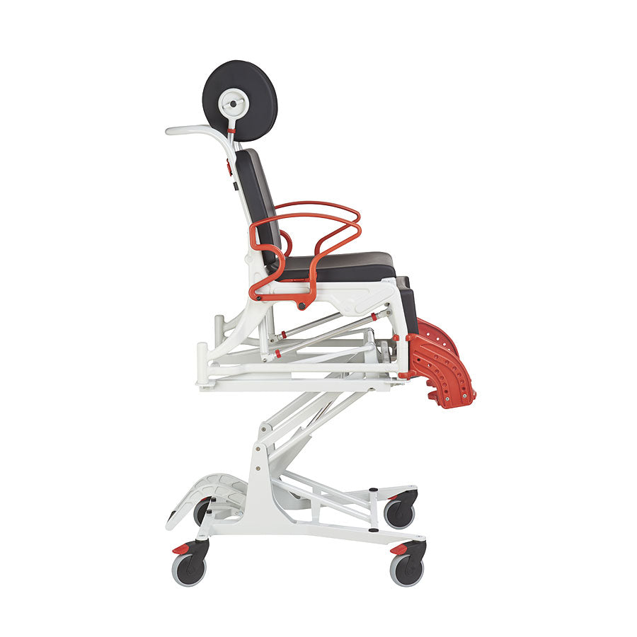 Rebotec Phoenix Multi - Tilt-in-Place and Pneumatic Lift Commode Shower Chair