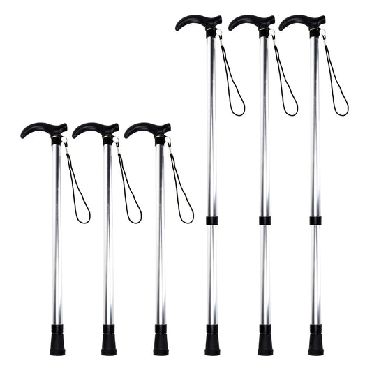 1st Care 12PCE 90cm Height Adjustable Walking Stick Wrist Strap Handle