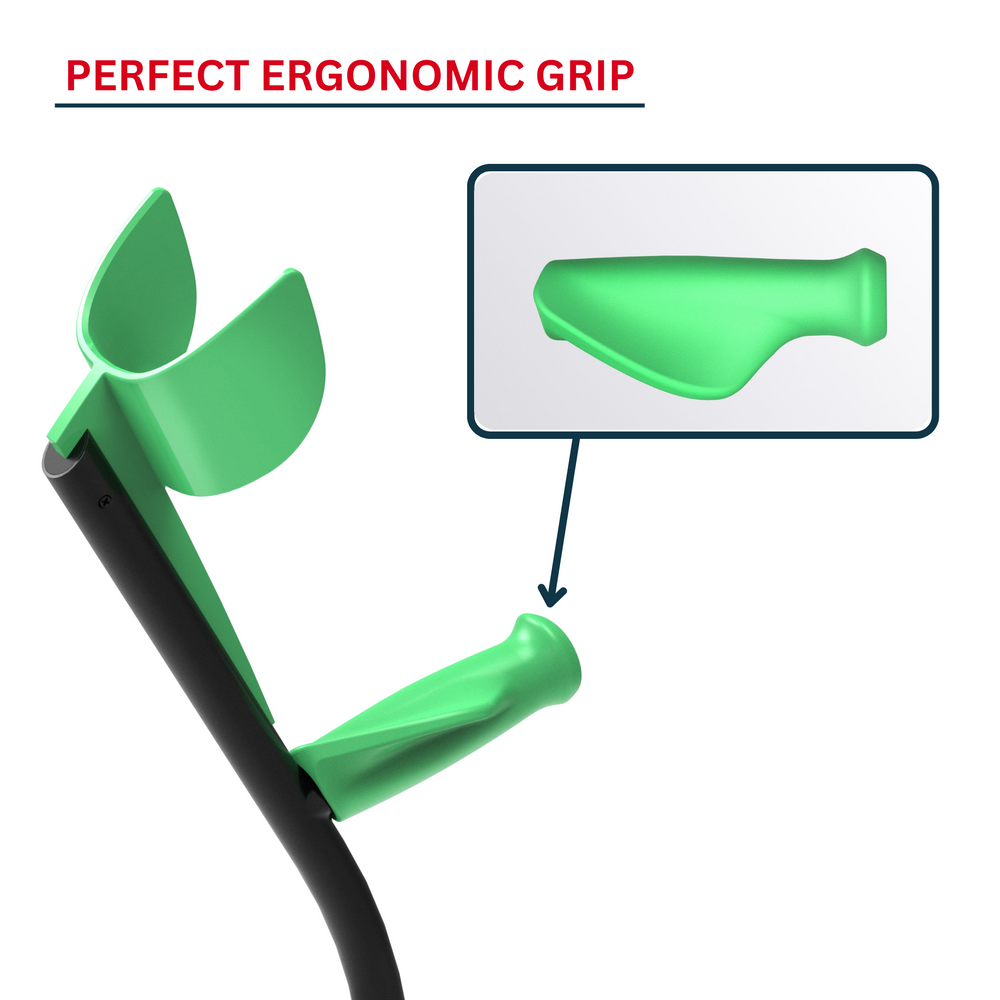 Let's Twist Again Ergonomic Crutches x 2