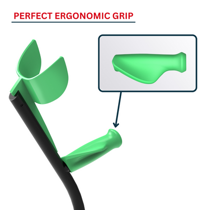 Let's Twist Again Ergonomic Crutches x 2