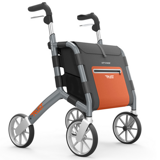 Let's Shop Rollator Mobility Wheelie Walker